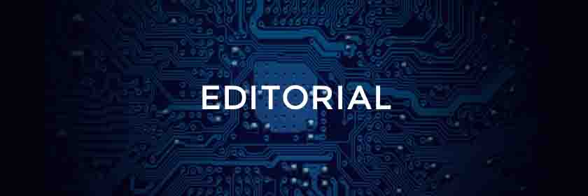 Styled image of the word Editorial