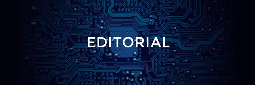 Stilized image of the word Editorial